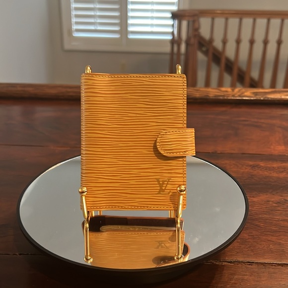 Louis Vuitton Epi Mini Agenda Cover Yellow & Purple - Picture 3 of 13